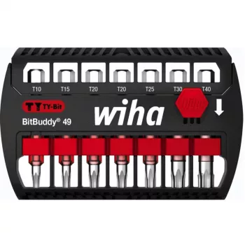 Set de puntas Wiha BitBuddy TY 49 mm