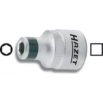 Hazet 2250-1 conector, 1/4 in hembra a 1/4 in hexagonal