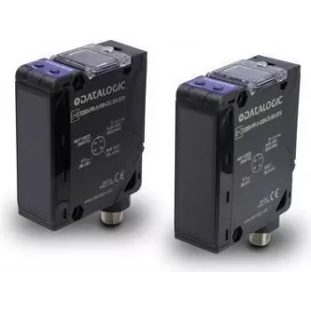 Sensor fotoeléctrico Datalogic S300-PR-1-C01-RX, carcasa de plástico negra, 24–240 V AC, 0,025 kHz, 3 A, 25×70×100 mm
