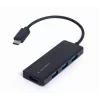 HUB DE E/S USB-C 4 PUERTOS/UHB-CM-U3P4-02 GEMBIRD