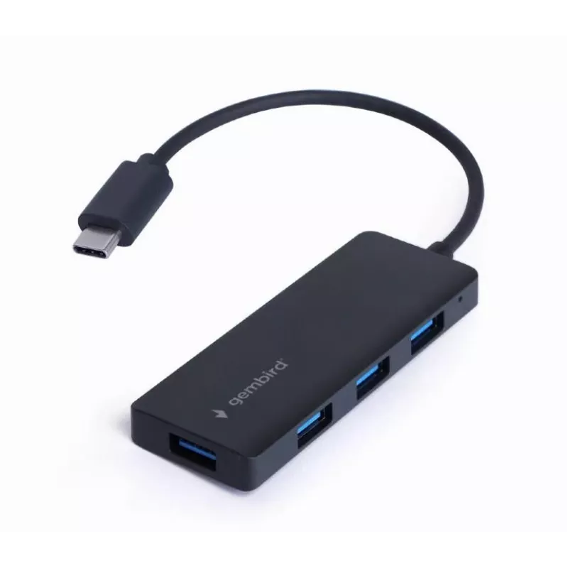 HUB DE E/S USB-C 4 PUERTOS/UHB-CM-U3P4-02 GEMBIRD