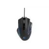 Ratón láser RGB con cable RAGNAR RX300 12000 DPI
