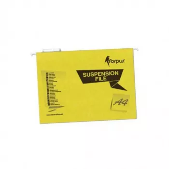 Archivador de suspensión Forpus FO22703 A4 cartón Amarillo