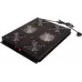 ROLINE 26.21.0308 unidad de ventiladores de 19", 4 ventiladores, ON/OFF, negro