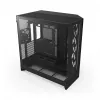 Caja PC NZXT H9 Flow RGB Midi Tower Negra