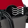 Einhell TC-VC 1815 aspiradora de sólidos y líquidos, gris/roja