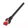 Cable de parcheo RJ45 EFB-Elektronik Cat.6 S/FTP LSZH negro 1,5m