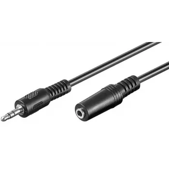 Microconnect AUDLR15 Cable de audio 15 m 3,5 mm Negro