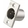 Neutrik NC4MP - XLR - Acero inoxidable - Latón - Níquel - Poliamida - Acero - Zinc - Latón - IP40 - 1,5 V (NC4MP)