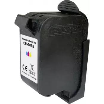 Renkforce RF-6922908 Cartucho de tinta compatible para HP 78 (C6578A), cian/magenta/amarillo