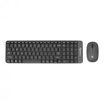 Conjunto inalámbrico de teclado y ratón SBOX WKM-22, distribución US