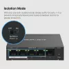 Mercusys switch de sobremesa Gigabit de 5 puertos con 4 puertos PoE+