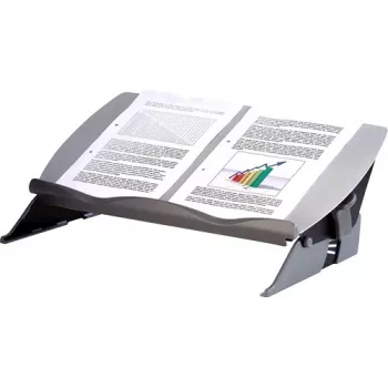 Fellowes Easy Glide atril inclinable para escritura/documentos - soporte para originales - gris, negro (8210001)