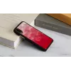 Funda para smartphone iKins para iPhone XS / XS S – pink lake y negra, funda protectora