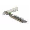 Tarjeta DeLOCK PCI Express x16 a 4 x internos SFF-8654 4i NVMe Bifurcation