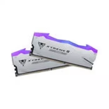 Patriot Viper Gaming RGB XTREME 5 DDR5-8000 RAM, CL 38, Intel XMP 3.0 - kit dual de 48GB, plata