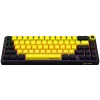 Teclado gaming mecánico LORGAR KBP70MW 65% negro amarillo distribución EN