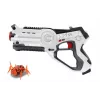 Jamara 410065 Impulse Laser Bug Hunt Set, pistola láser de juguete con diana, blanco/naranja