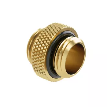 Adaptador Barrow recto G1/4 rosca macho a G1/4 rosca macho, conexión 5 mm, oro (TB2D-MINI01 go)