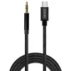 Cable de audio Savio CL-188 2 m negro conector macho a conector macho