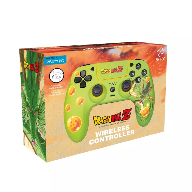 Blade FR-TEC DBPS4GP, mando, PC, PlayStation 4, D-Pad, botón Home, botón Options, botón Share, analógico / digital, rojo/verde/azul, inalámbrico