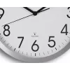 Reloj de pared MAUL MAULmove - AA - 1,5 V - aluminio - blanco - aluminio - cristal - 35 mm (9063008)