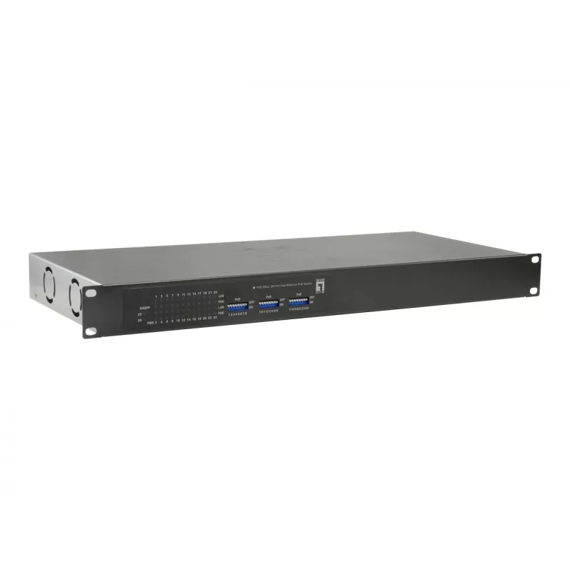 Switch no gestionado LevelOne FGP-2602W380 26 puertos Fast Ethernet PoE