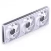 Kit de ventiladores para radiador 360mm ARGB PWM Jonsbo ZB-360 blanco — 3 ventiladores PWM ARGB de 120mm para radiadores de refrigeración líquida