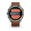 Garmin Fenix 8 3,56 cm (1,4) AMOLED 51 mm Digital 454 x 454 Píxeles Pantalla táctil Titanio Wi-Fi GPS (Satélite)