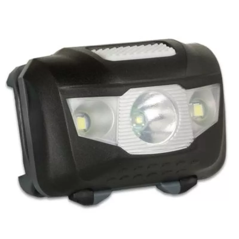 Arcas | Linterna frontal | ARC5 | 1 LED+2 LED de luz amplia | 5 W | 160 lm | 4+3 funciones de luz