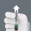 Wera 826 T Kraftform Turbo Destornillador portapuntas con Rapidaptor, 1/4 de pulgada
