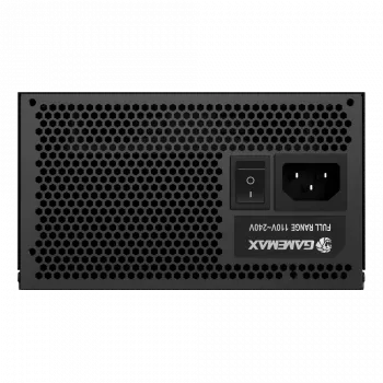 Gamemax fuente de alimentación, 80 PLUS, Gold | GX 650GF | 650 W
