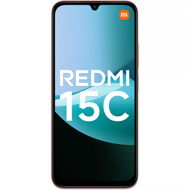 Xiaomi Redmi 15C 4G teléfono inteligente 4 GB RAM 256 GB, doble SIM, naranja