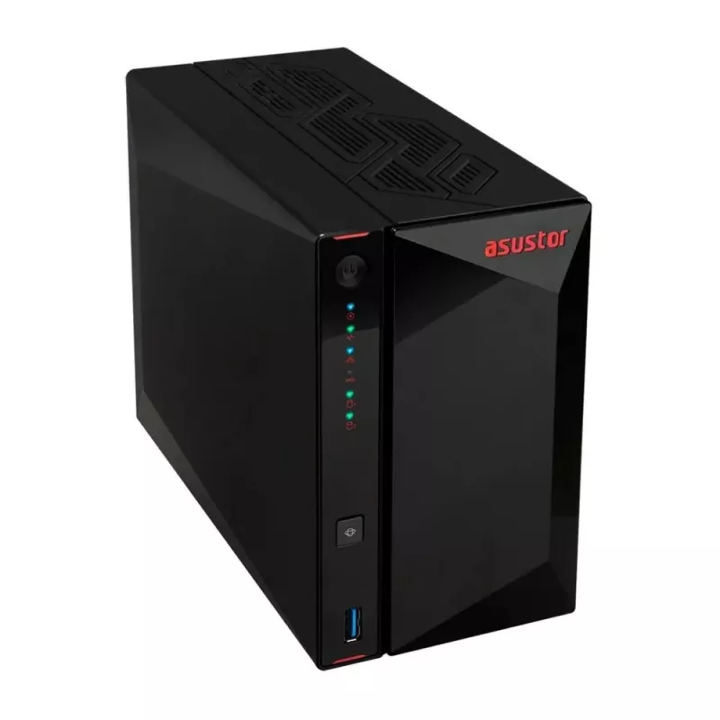 Asustor AS5402T NAS/Servidor de almacenamiento Intel® Celeron® N5105 4 GB DDR4 0 TB ADM Negro