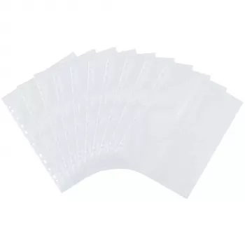 Fundas para fotos HERMA Fotophan 10x15 cm Vertical blanco 250 uds.