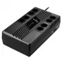 Sistema de alimentación ininterrumpida TECNOWARE Era Plus Strip 1000, Line-Interactive 1 kVA / 700 W, 8 salidas Type-F, batería VRLA, 4,4 kg