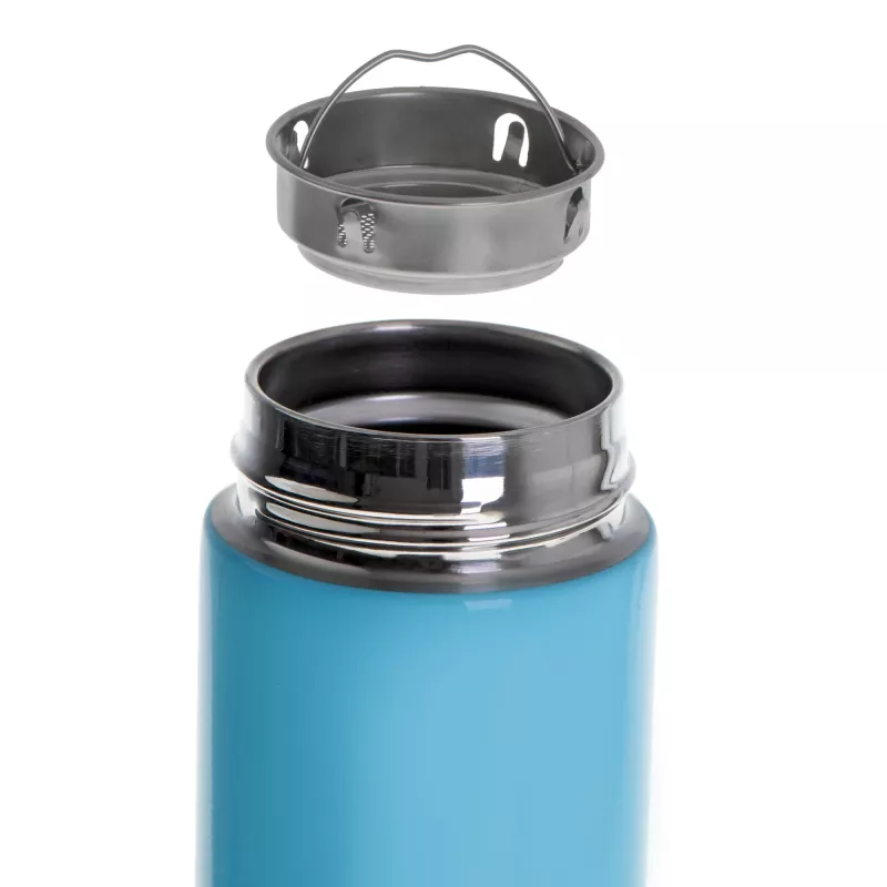 Botella isotérmica Adler AD 4506BL - termo con indicador de temperatura LED, azul