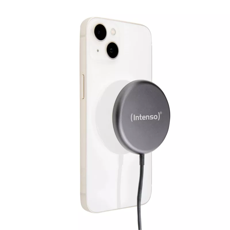 Intenso MB1 smartphone negro USB carga inalámbrica carga rápida interior