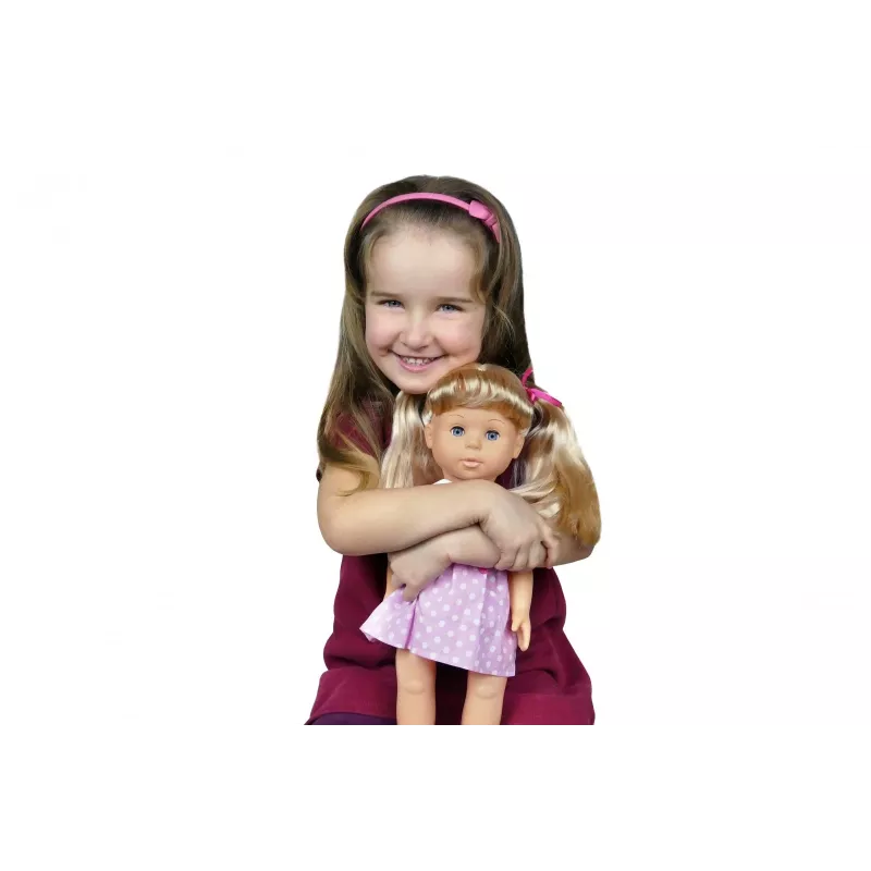 Muñeca Artyk Natalia camina con smartphone 41 cm – muñeca andadora Artyk 41 cm con accesorios