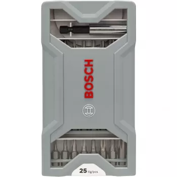 Juego de destornilladores 25 piezas T10, T15, T20, T25, T30, T40, PH2, PZ2 Longitud 25 mm, 49 mm