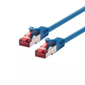 Cable de red LOGON Cat6 SSTP/PIMF, 3 m, RJ-45—RJ-45, azul