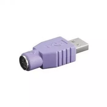 Microconnect USBA-M/PS2-F adaptador de cable USB A PS2 violeta (USB ADAP A-M/PS2-F)