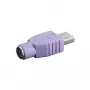 Microconnect USBA-M/PS2-F adaptador de cable USB A PS2 violeta (USB ADAP A-M/PS2-F)