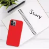 Cubierta trasera FIXED para Apple iPhone 16 Pro, superficie engomada, roja
