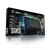 Teclado gaming Sharkoon Skiller SGK5 USB QWERTZ alemán negro
