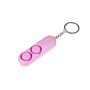 Alarma personal GUARD YC-001-PI 130 dB rosa dispositivo de seguridad compacto, pilas LR41, alcance 200 m