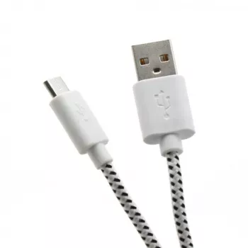 Sbox USB-1031W USB->Micro USB 1M blanco