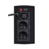Sistema de alimentación ininterrumpida EVER DUO 350 AVR, SAI torre line-interactive, 0,35 kVA (245 W), 2 salidas C13, batería VRLA de 12 V 5 Ah