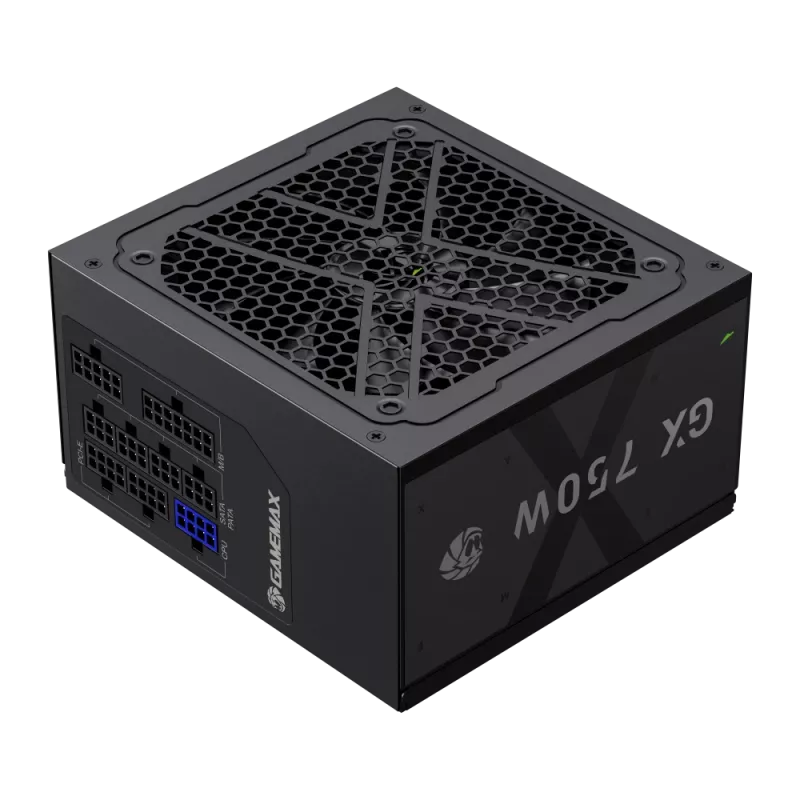 Gamemax fuente de alimentación, 80 PLUS, Gold | GX 750GF | 750 W
