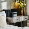 Minicadena estéreo Hi‑Fi Adler AD 1917 — Bluetooth V5.3, CD/USB/MP3, 2×25 W RMS, sintonizador FM, ecualizador de 4 bandas, AUX, negro